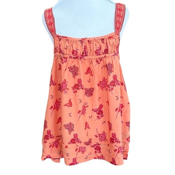 Anthropologie Clementine Floral Tiered
Babydoll Boho Lounge Tank Top size XL. - Picture 6 of 11